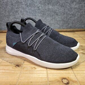 Vessi Cityscape Mens Size 8 Lace Up Waterproof Shoes Sneakers Black White